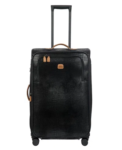 Bric's Life Compound 21 Carry On Spinner Suitcase In Black