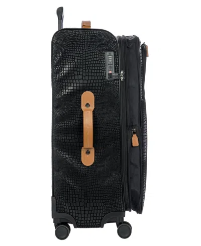 Bric's Life Compound 21 Carry On Spinner Suitcase In Black