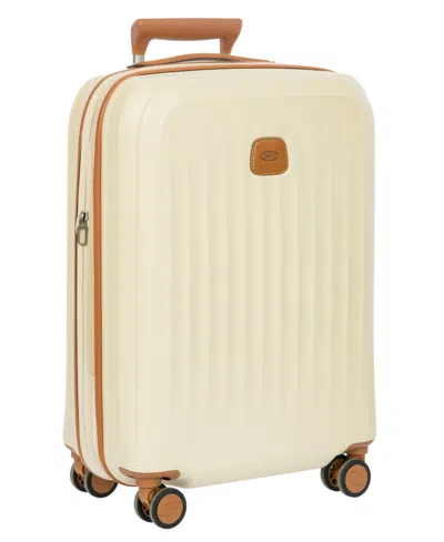 Bric's Taormina 32 Expandable Spinner Suitcase In White