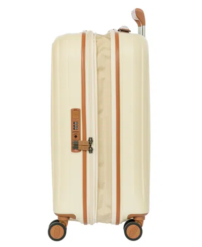 Bric's Taormina 32 Expandable Spinner Suitcase In White