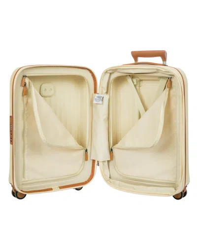 Bric's Taormina 32 Expandable Spinner Suitcase In White