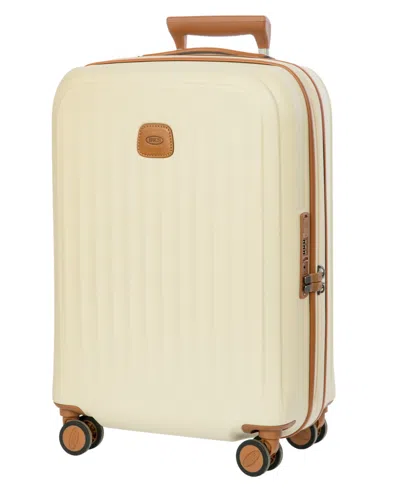 Bric's Taormina 32 Expandable Spinner Suitcase In White