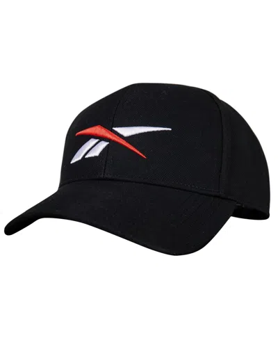 Reebok Vector Baseball Cap In Black