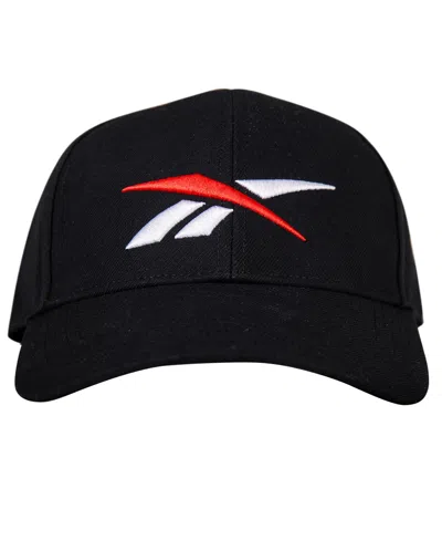 Reebok Vector Baseball Cap In Black