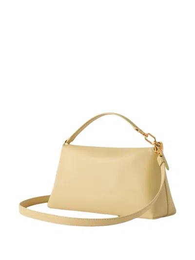Furla Shoulder Bag Structured Shape Top Handle Strap In Neutral