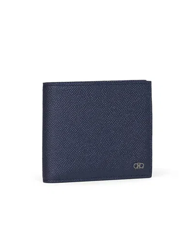 Ferragamo Bifold Wallet In Blue