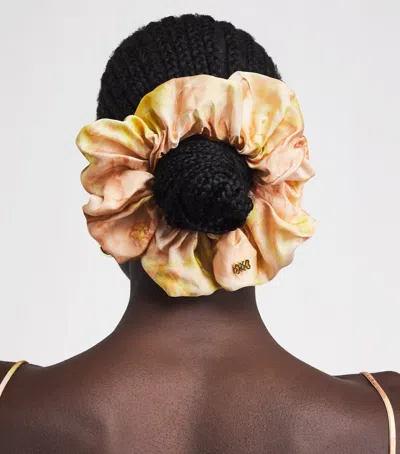 Sandro Paris Floral Scrunchie In Multi