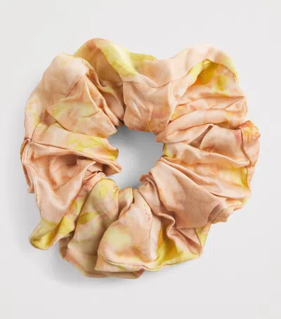 Sandro Paris Floral Scrunchie In Multi