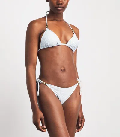 Heidi Klein Triangle Elba Bikini Briefs In White