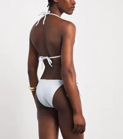 Heidi Klein Triangle Elba Bikini Briefs In White
