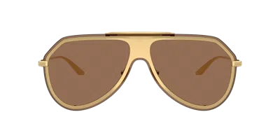 Dolce & Gabbana Pilot-frame Sunglasses In Brown