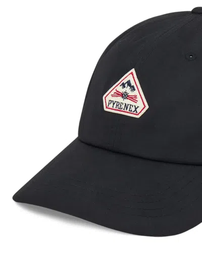 Pyrenex Logo-patch Baseball Cap In Blue