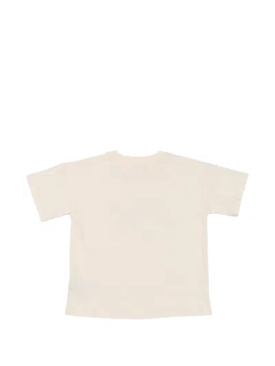 Mini Rodini Eyes Sp Ss Tee In White