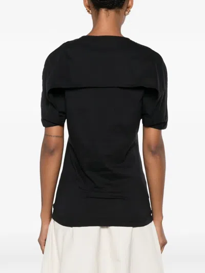 Lanvin Embellished T-shirt In Black