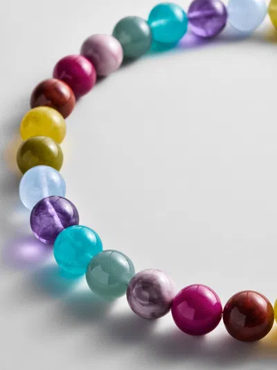 Baublebar Mini Jane Beaded Necklace In Multi