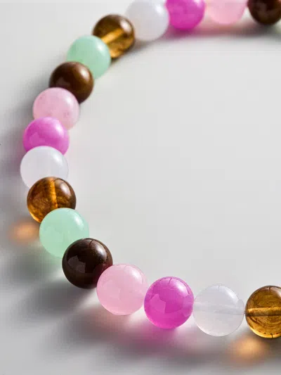 Baublebar Mini Jane Beaded Necklace In Multi