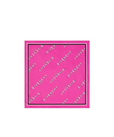 Givenchy Shadow Small Square In Silk In Pink
