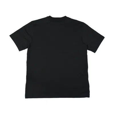 Burberry Black T-shirt With Equestrian Knight Design