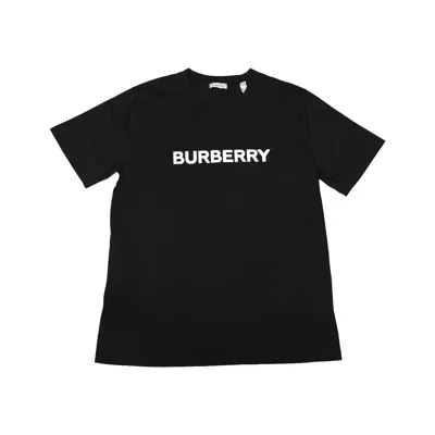 Burberry Frankie Logo-print Short-sleeve T-shirt In Black