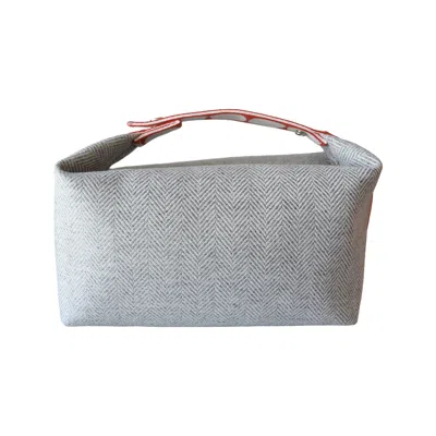 Hermes Bride A Brac Case Bag Animaux Blocks Grey