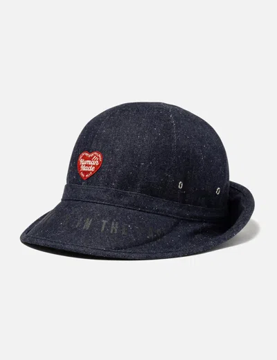 Human Made Denim Hat In Black