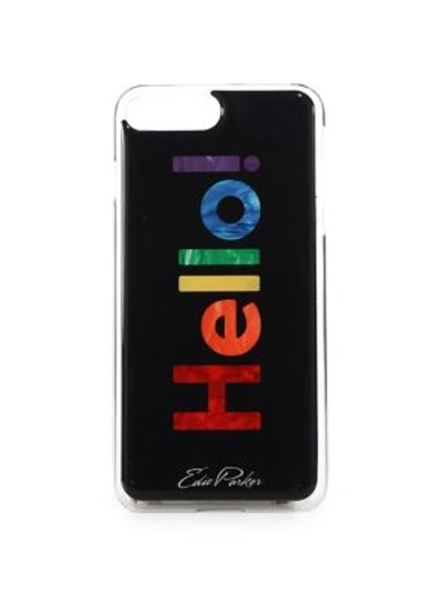 Shop Edie Parker Hello Iphone Case In Na
