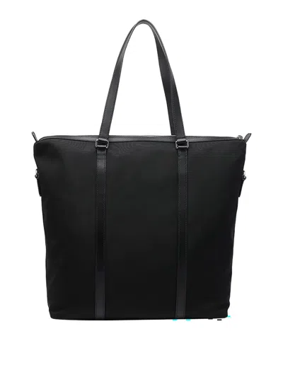 Bally Black Code Tote Bag In Black