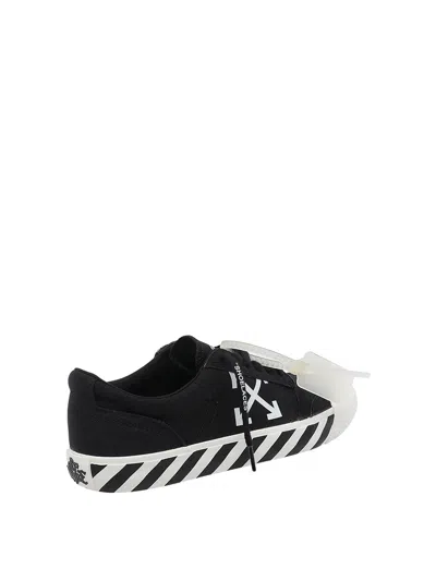 Off-white Stylish Sneaker With Unique Undercut Design In Black