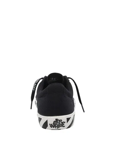 Off-white Stylish Sneaker With Unique Undercut Design In Black