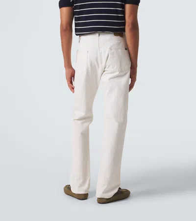 Prada Straight Jeans In White