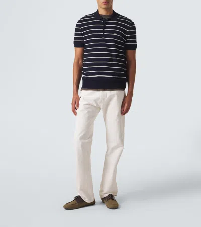 Prada Straight Jeans In White
