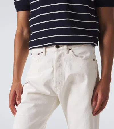 Prada Straight Jeans In White