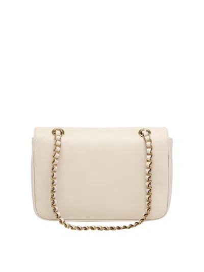 Valentino Garavani  Garavani Djuna Medium Chain Bag In Nappa Leather Woman Butter Uni In Neutral