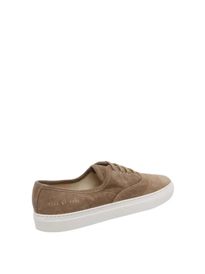 Common Projects Four Hole Sneakers In Neutral