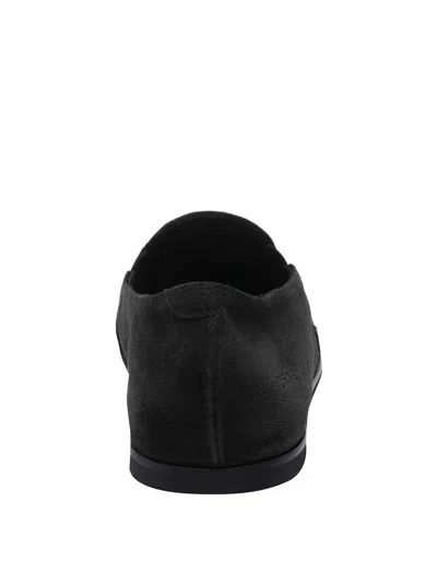 Common Projects Suede Slippers In Black