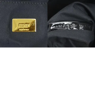 Pre-owned Fendi Black Nylon Backpack ()