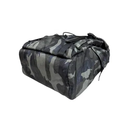 Pre-owned Prada Black Green Nylon Backpack () In Multi