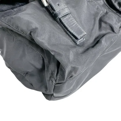 Pre-owned Prada Black Nylon Backpack ()