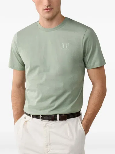 Hackett 헤리티지 H 로고 티셔츠 In Green