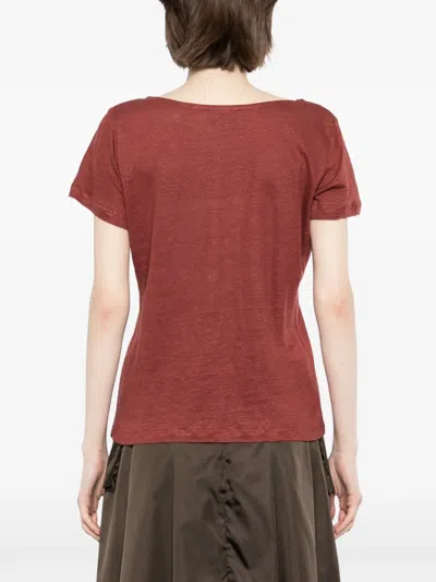 Agnès B. Jersey T-shirt In Red