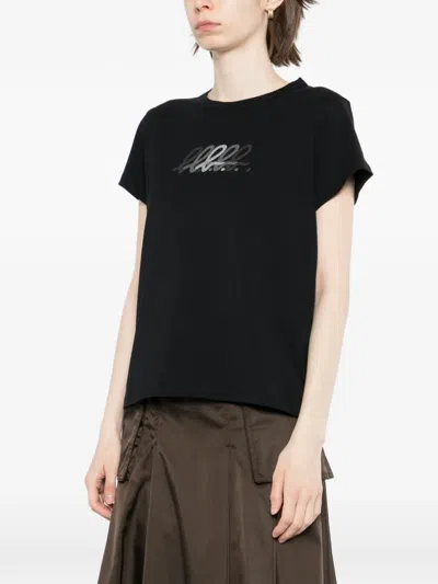 Agnès B. Logo-print Cotton T-shirt In Multi