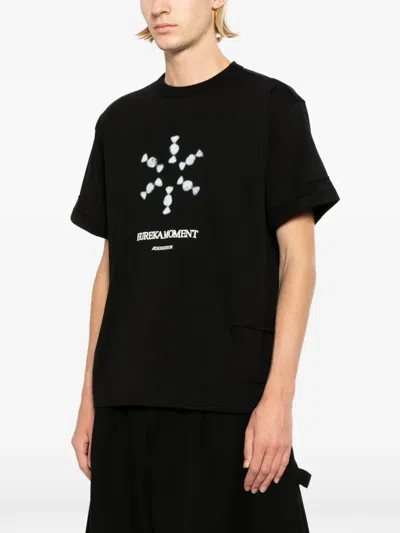 Ader Error Graphic-print Slashed T-shirt In Multi