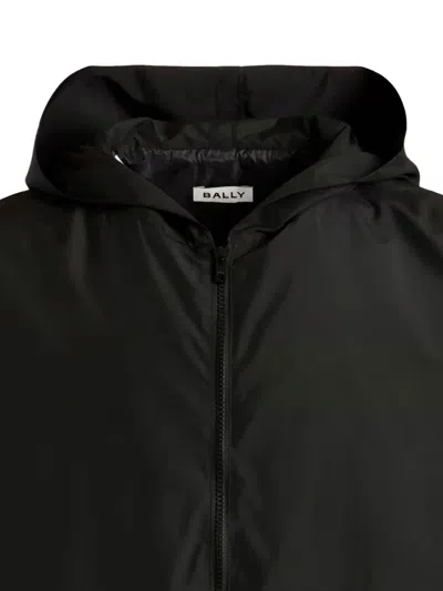 Bally Hooded Flap-pocket Jacket In Black