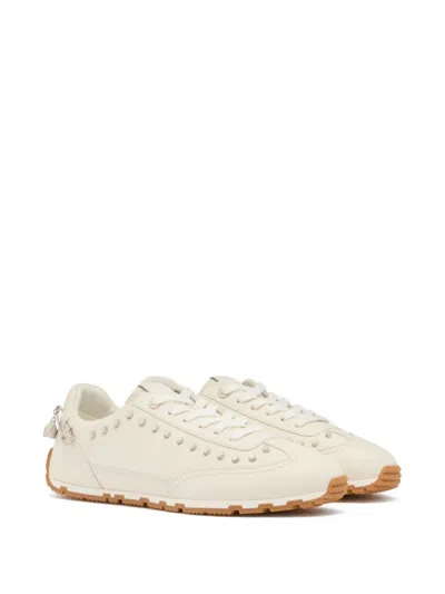 Bally Quarry Stud-embellished Sneakers In Multi