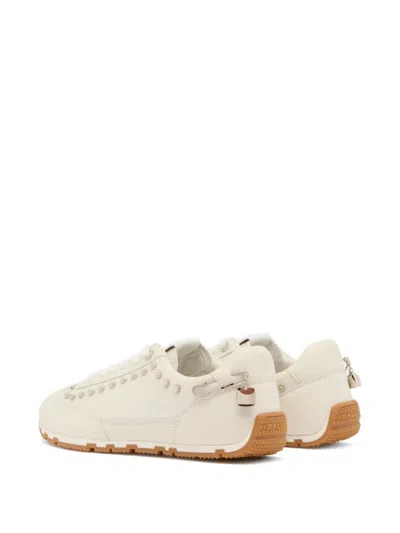 Bally Quarry Stud-embellished Sneakers In Multi