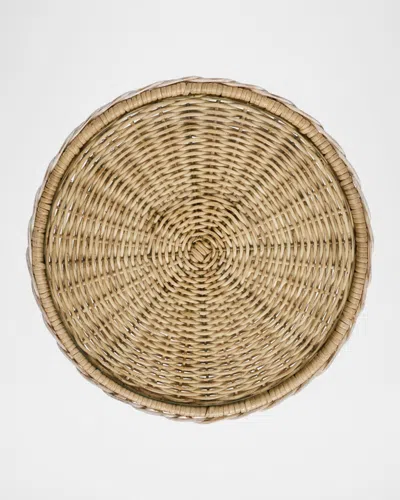 Juliska Provence Rattan Cake Stand In Neutral