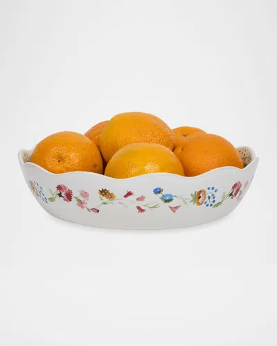 Juliska Sofia Scalloped Serving Bowl In White
