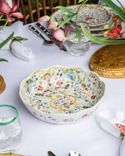 Juliska Sofia Scalloped Serving Bowl In White