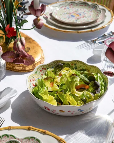 Juliska Sofia Scalloped Serving Bowl In White