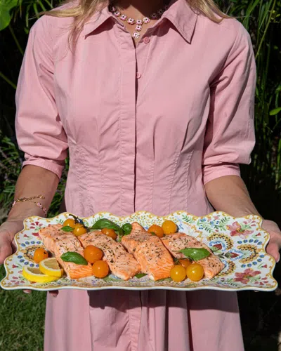 Juliska Sofia Rectangular Serving Platter In Multi